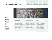 Tablet Screenshot of chemiepark.at